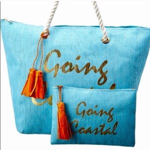 Insulated Tote with Matching Clutch